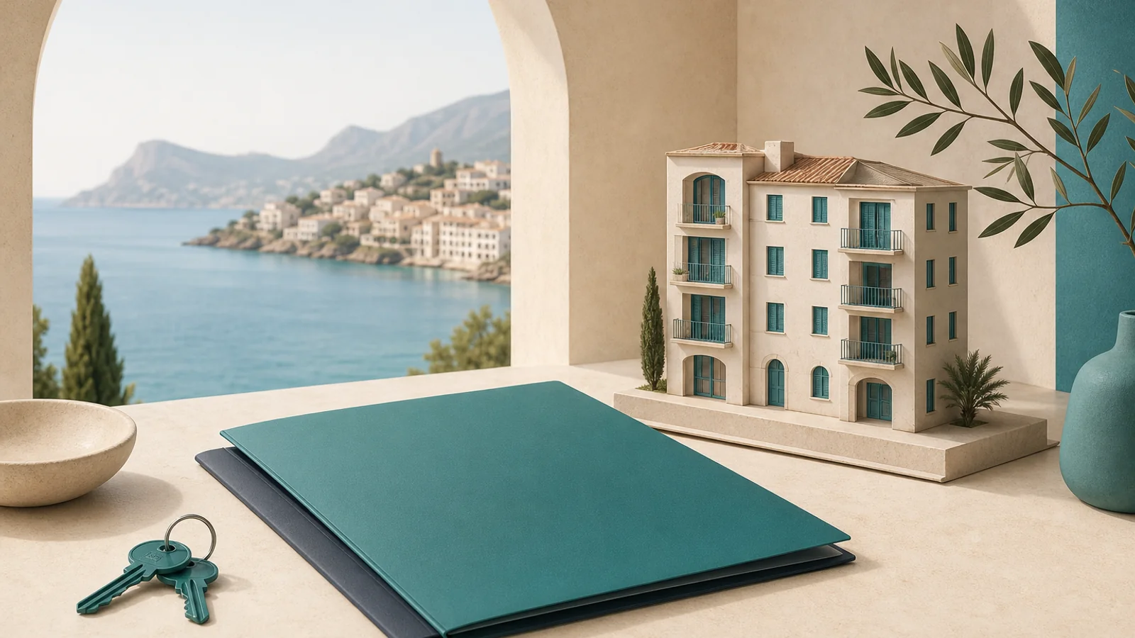 Investing in Spanish property — coastal apartment model