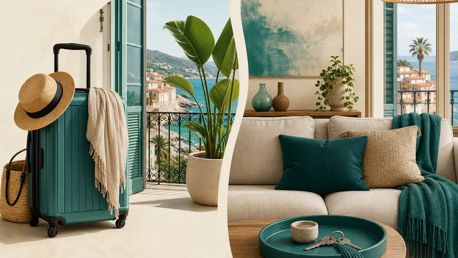 Vacation stay versus long-term home mood