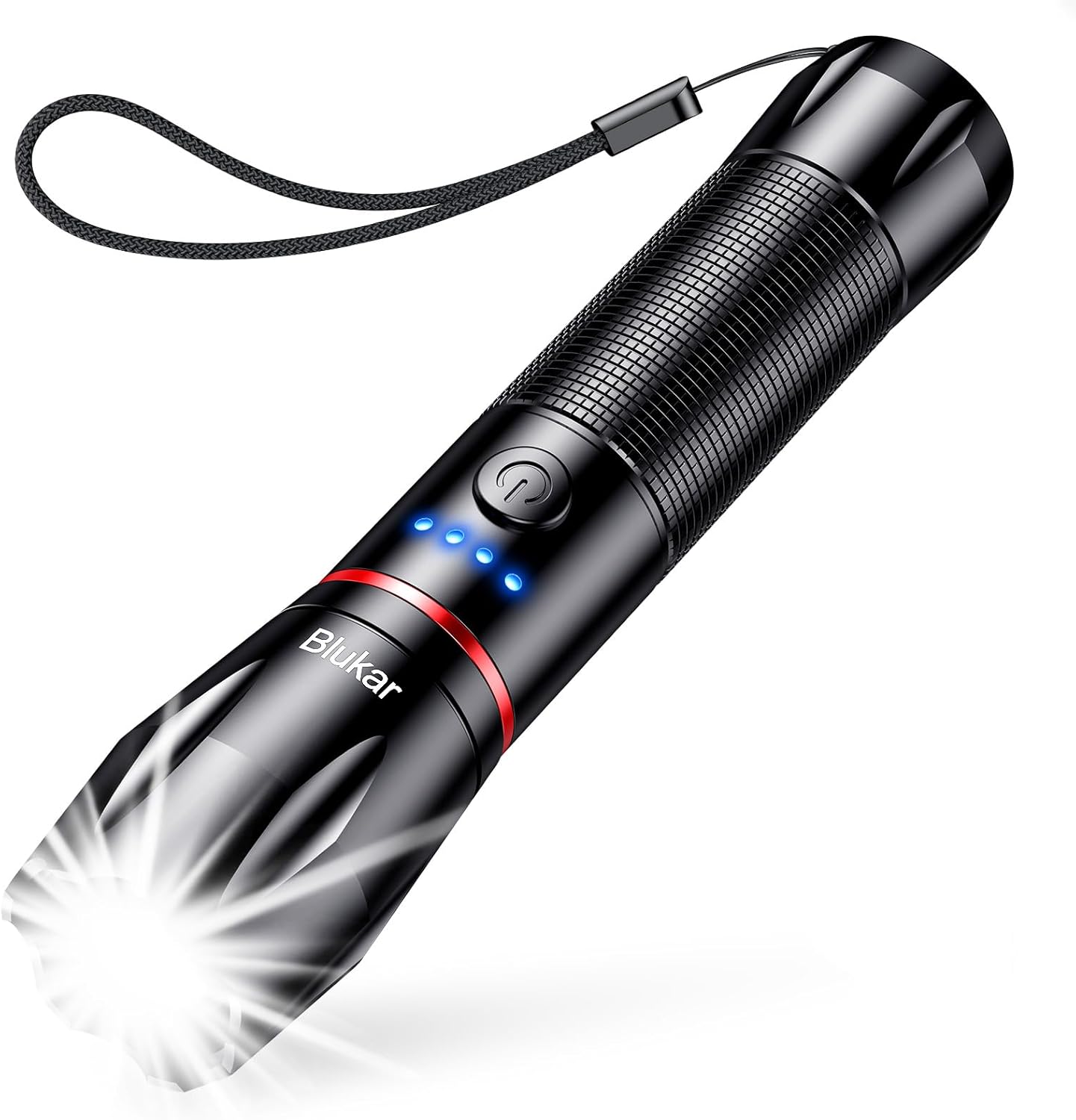 Blukar rechargeable LED torch for dark viewings